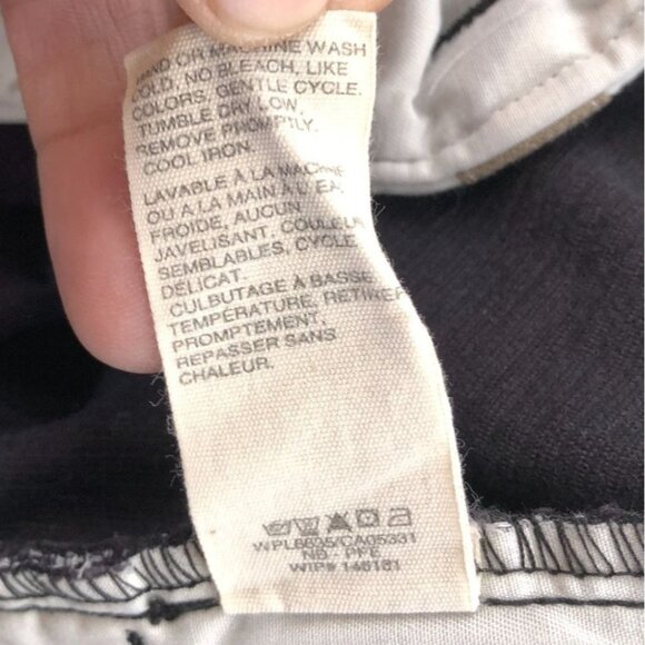 NWT Woolrich Womens Corduroy Pants Size 16 Black Straight Leg Classic Casual Y2k - Picture 13 of 16